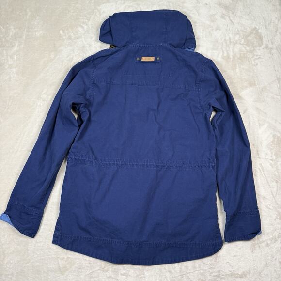 LEE VALLEY Ireland Pullover Jacket Women's Size Medium Drawstring Hooded Canvas - Picture 6 of 10